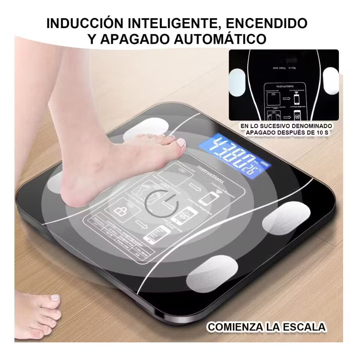 BASCULA INTELIGENTE BIOIMPEDANCIA