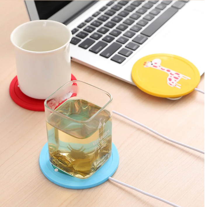 SET 3 POSAVASOS CALENTADOR DE TAZAS