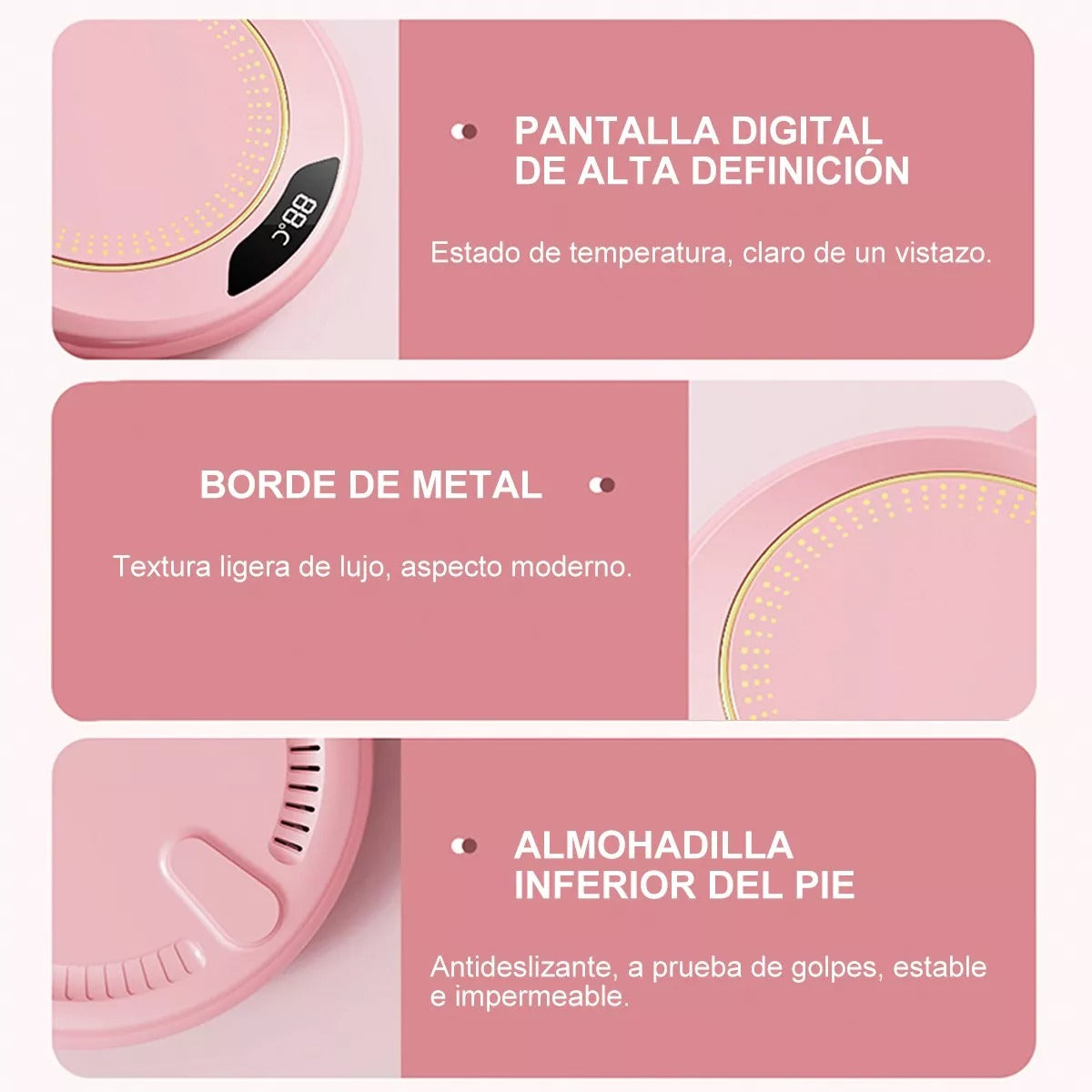 POSAVASOS CALENTADOR DE TAZAS